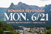 Romania Devotional Journal - June 21