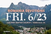 Romania Devotional Journal - June 23